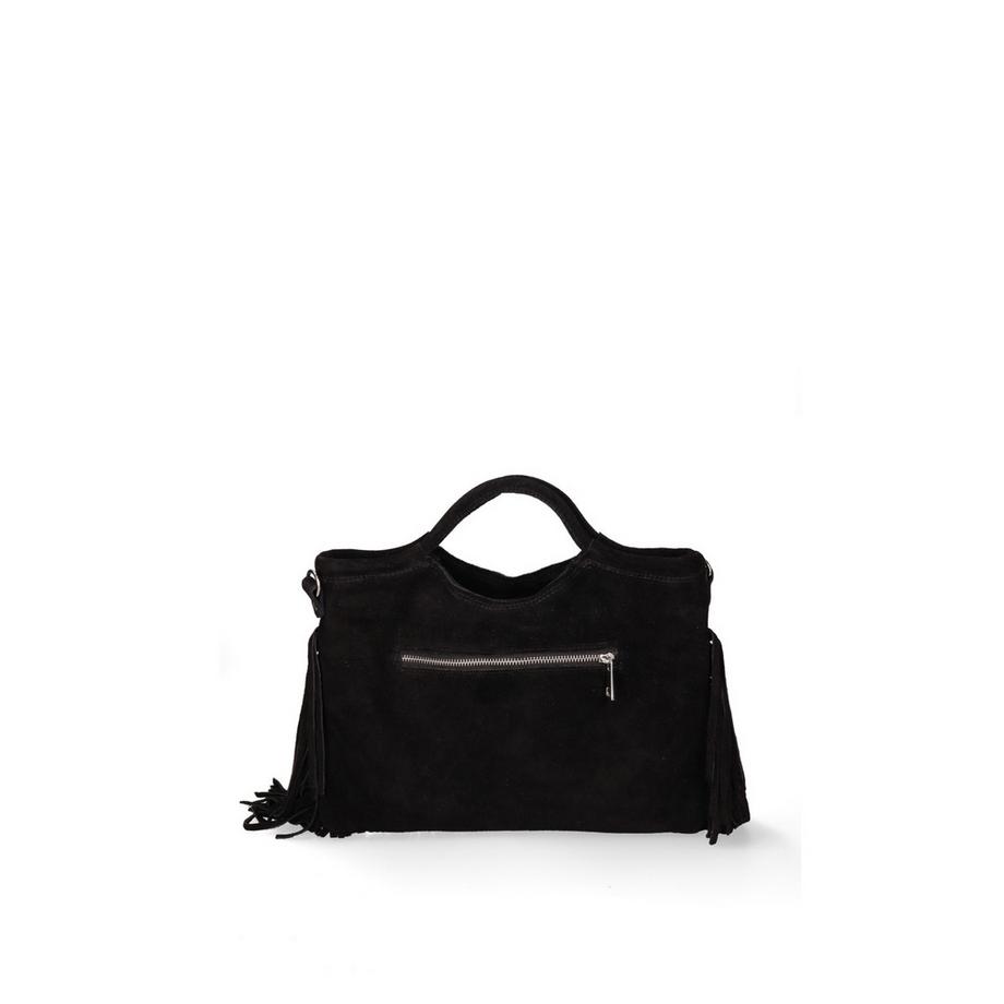 Gave Lux Borsa a mano Silvana Nova con frange e borchie  