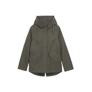 langer parka mit 4 taschen, kompakt, damen mtd®