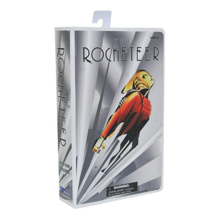 Diamond Select  Rocketeer Deluxe Actionfigur VHS Box Set SDCC  Previews Exclusive 
