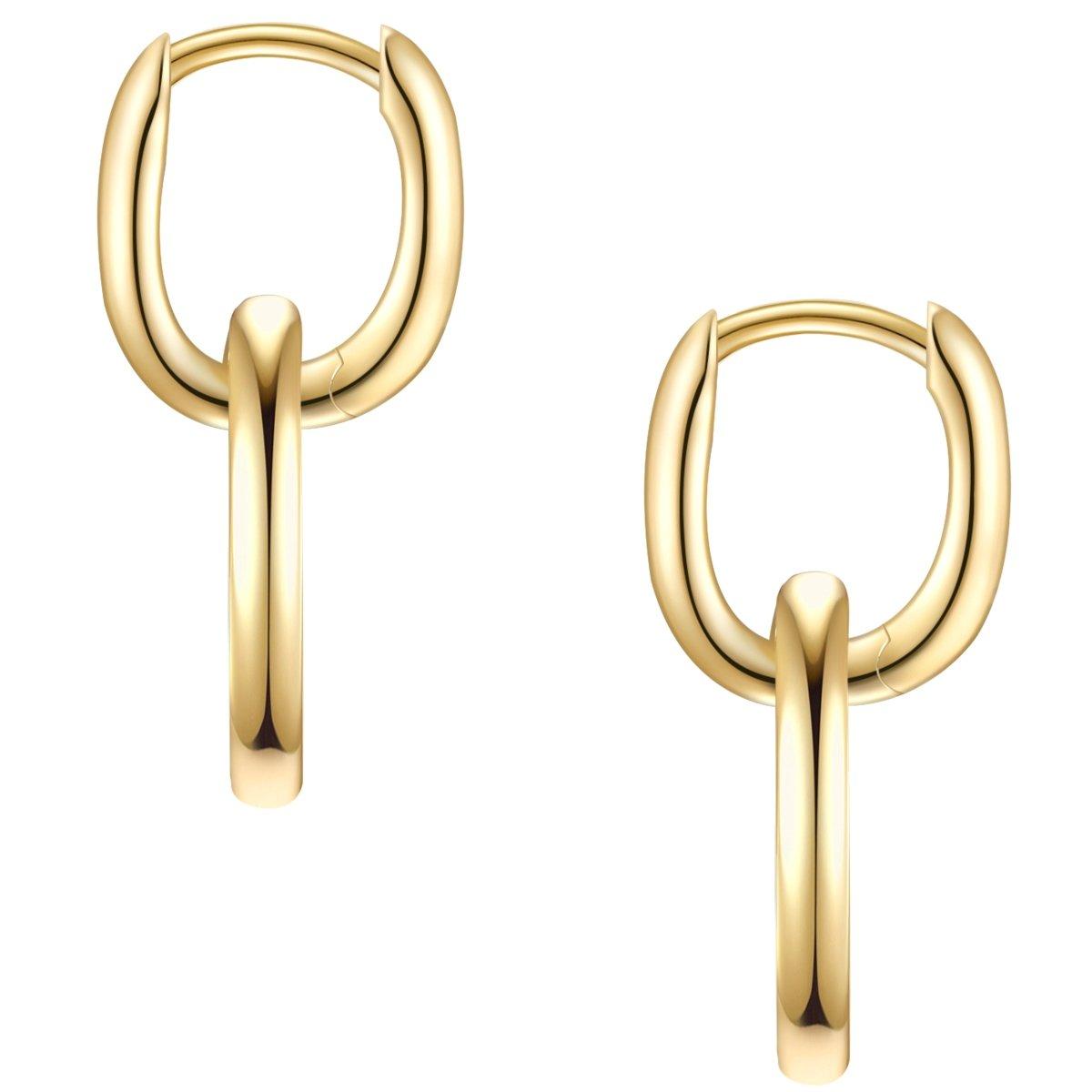 Lulu & Jane  Diamant-Creolen 