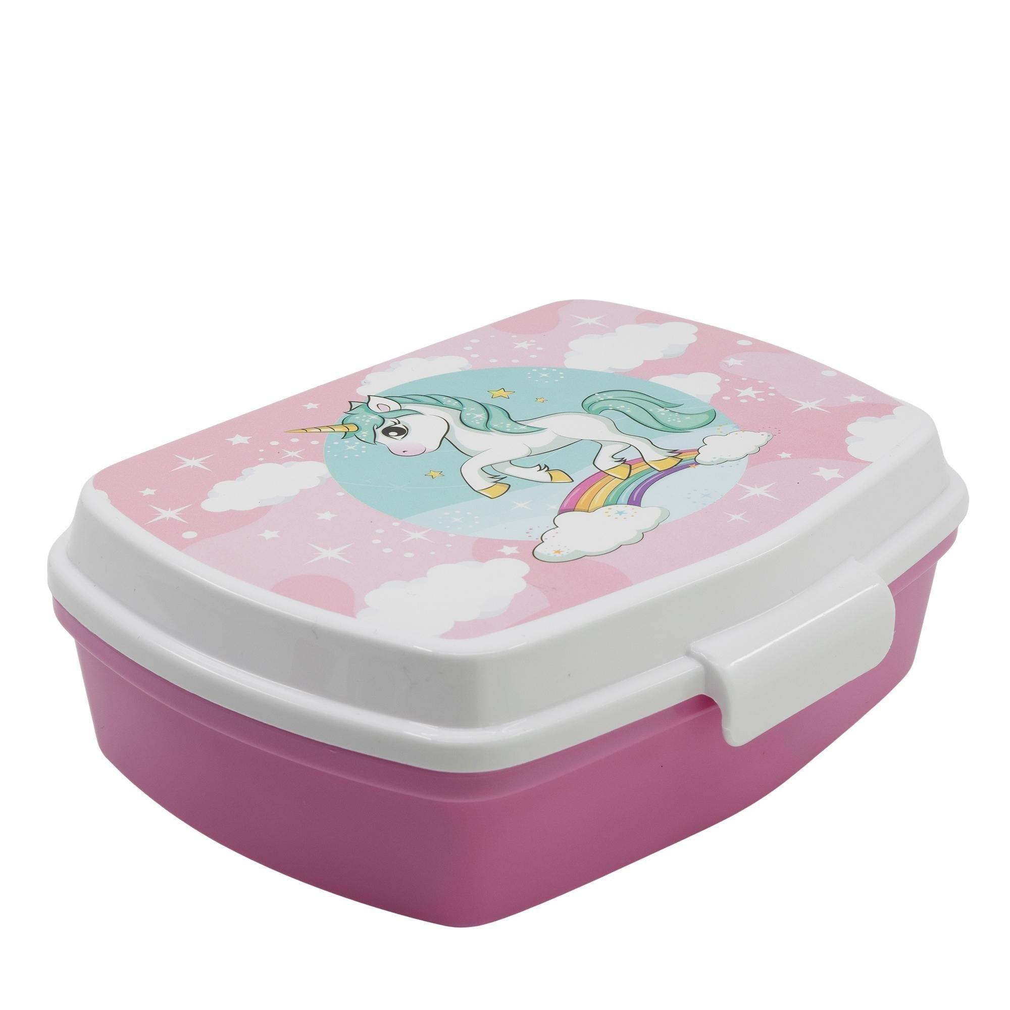 Stor Einhorn Rainbow - Lunchbox  