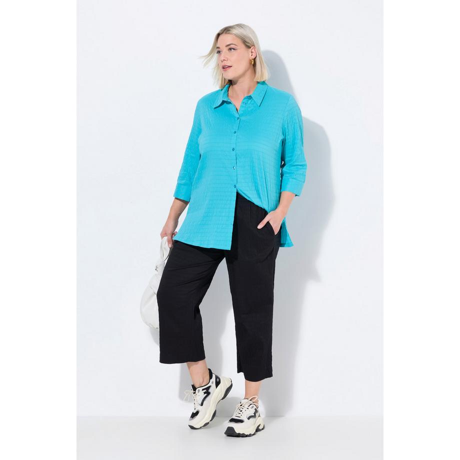 Ulla Popken Ruby 7/8 Ginocchia Modellate Gamba Dritta Pantaloni  