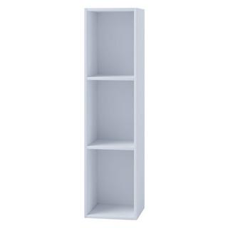 VCM Holzregal stehend | platzsparendes Regal | Maße: H. 107 x B. 34 x T. 30 cm | Elegantes Regal stehend | Aufbewahrungsregal | Bücherregal - Mendas  