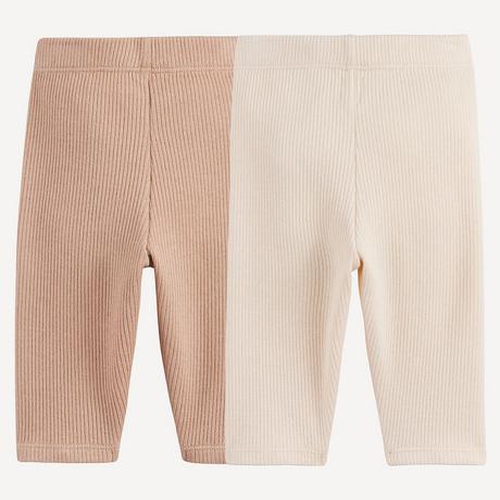 La Redoute Collections  2er-Pack Leggings aus Rippmaterial 
