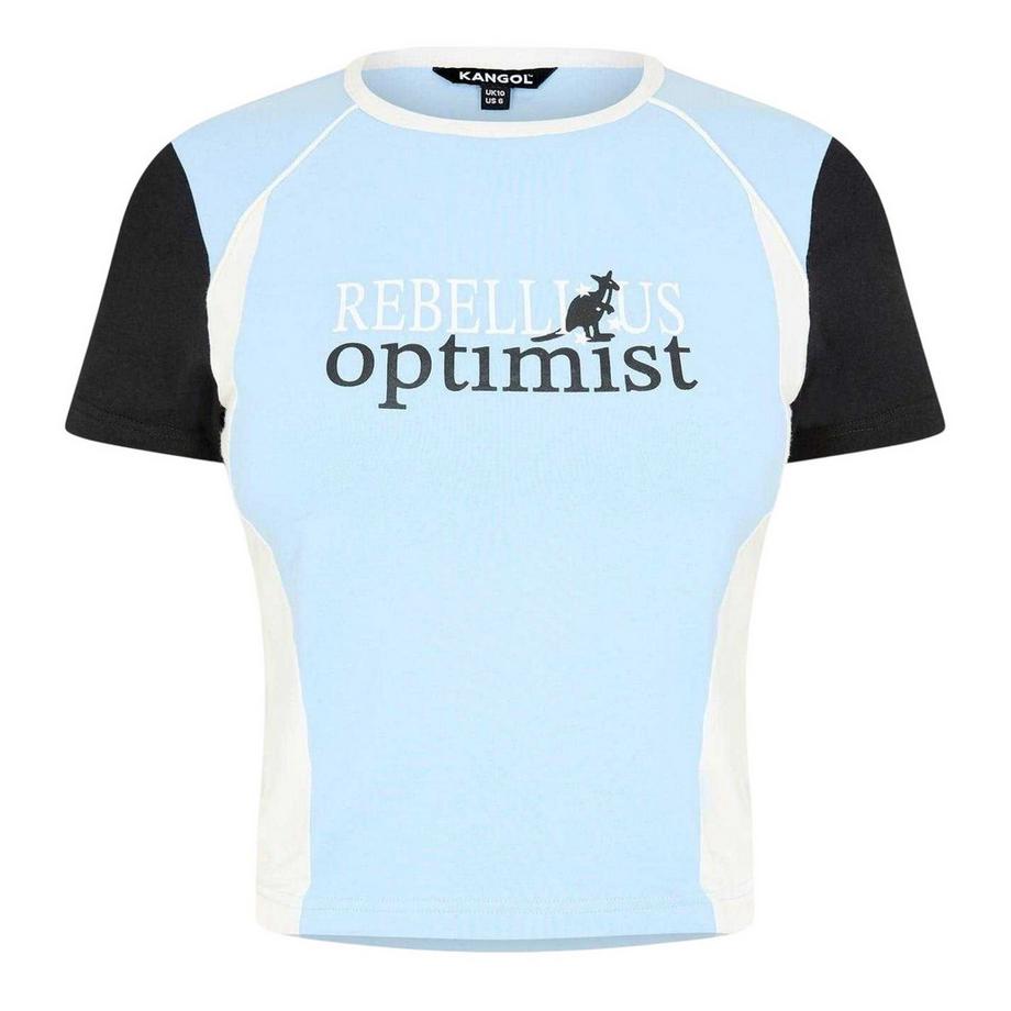 T-Shirtmotif/style Blocs De Couleurs Optimist