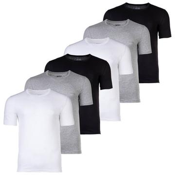 T-Shirt  6er Pack Bequem sitzend-T-Shirt RN 3P Classic