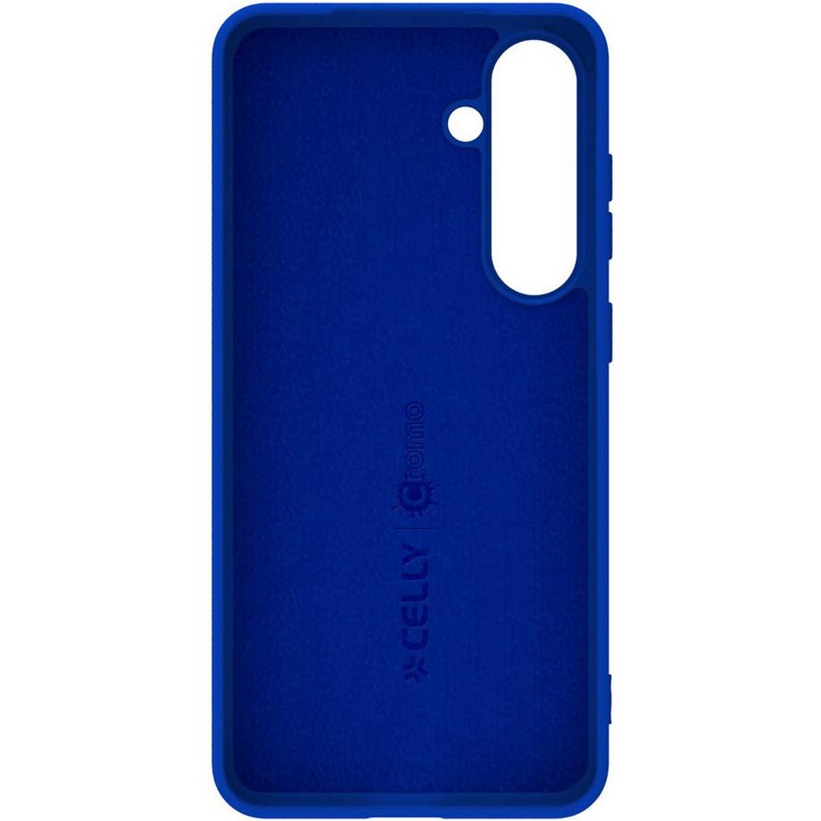 Celly  Cromo Weiche Gummihülle Galaxy S24 5G Blau 