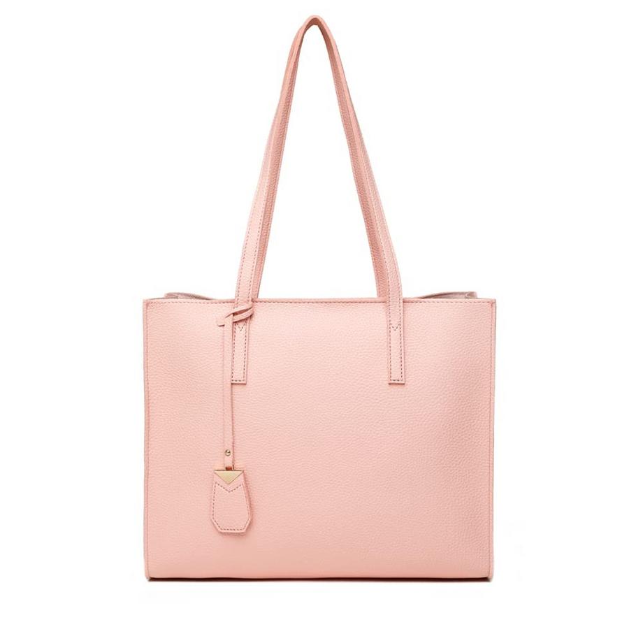 Only-bags.store Grosse Einkaufstasche mit Reissverschluss für Arbeit und Freizeit  