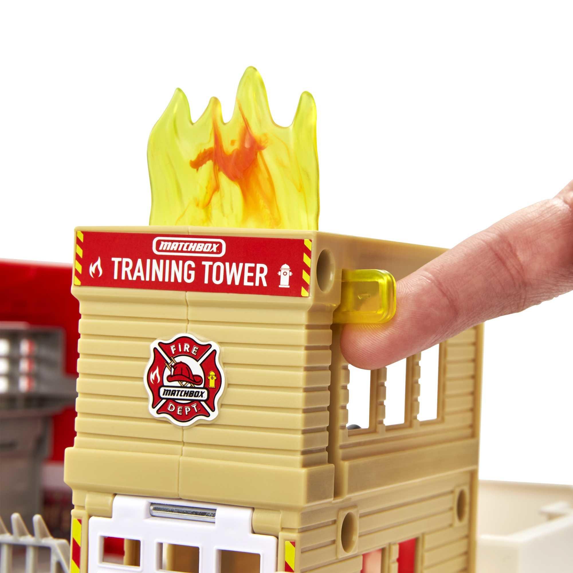 Matchbox  Matchbox Action Drivers Fire Station Rescue 