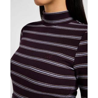 Lee  Chemise à manches longues Ribbed Longsleeves High Neck 