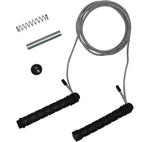 Tunturi  Stahlspringseil mit extra Gewichten 