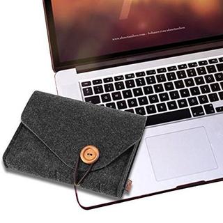 Only-bags.store  Filz-Aufbewahrungstasche, tragbare Reise-Elektronik-Zubehör-Organisationstasche für MacBook Laptop Maus Netzadapterkabel Power Bank Handy-Zubehör Ladegerät SSD HHD 