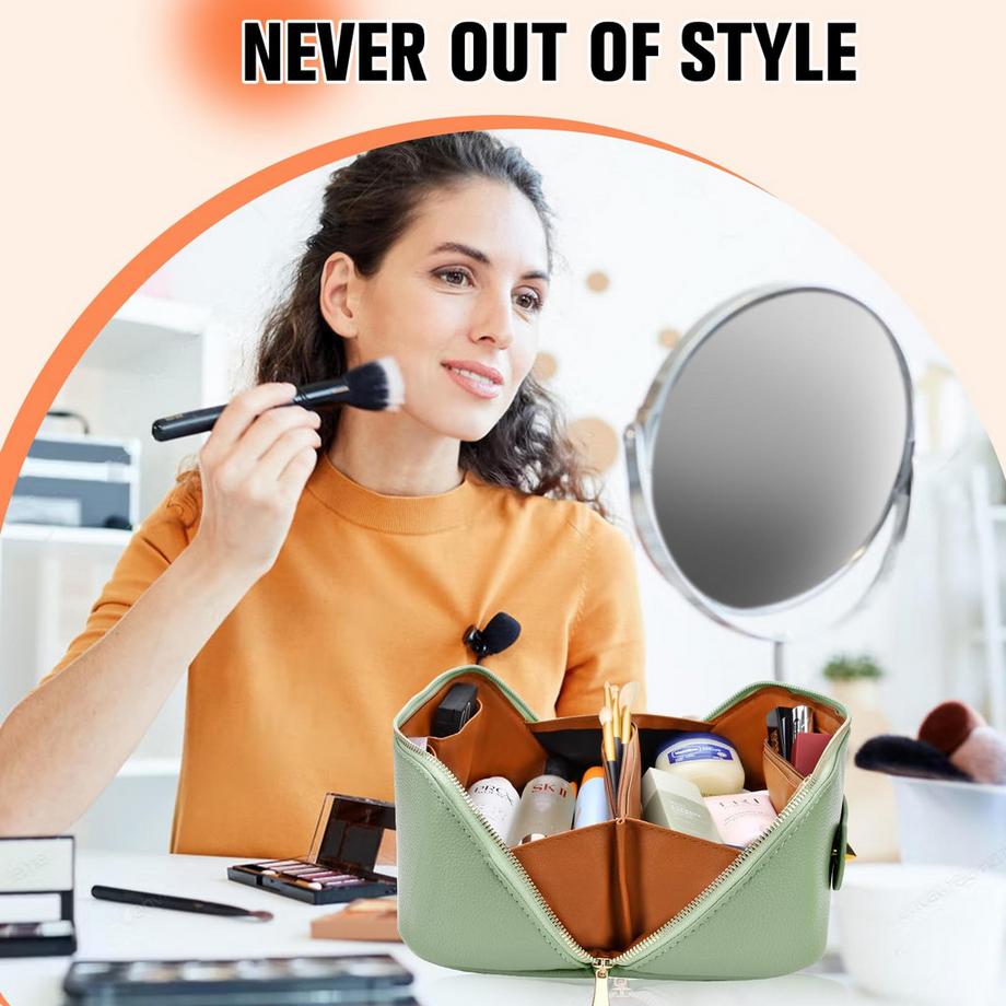 Only-bags.store Kosmetiktasche tragbare Reise-Kosmetiktasche mit wasserdichter Organisation mit großer Kapazität Kosmetiktasche tragbare Reise-Kosmetiktasche mit wasserdichter Organisation mit großer Kapazität 