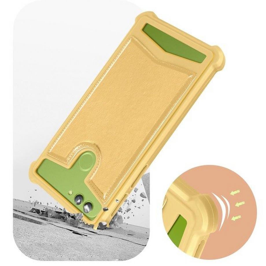 Avizar  Cover Mocca Antishock Oro 4.7" – 5.3" 
