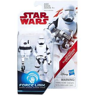 Hasbro  Star Wars The Last Jedi Force Link First Order Flametrooper Exclusive Action Figure [Firing Pose] 