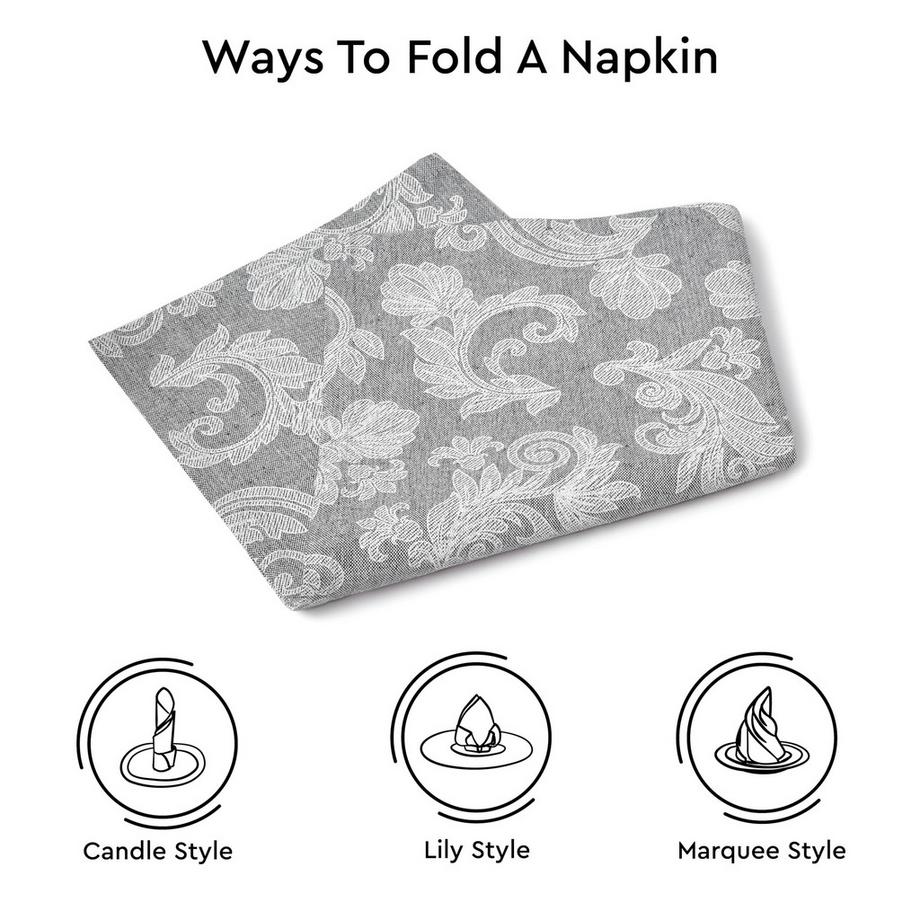 Alopini Servietten für den Esstisch, 12 Stück  