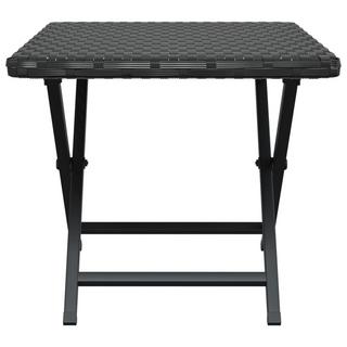 VidaXL Table pliante rotin synthétique  