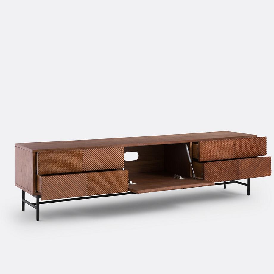 La Redoute Intérieurs TV-Möbel Jerem mit Relieffront  