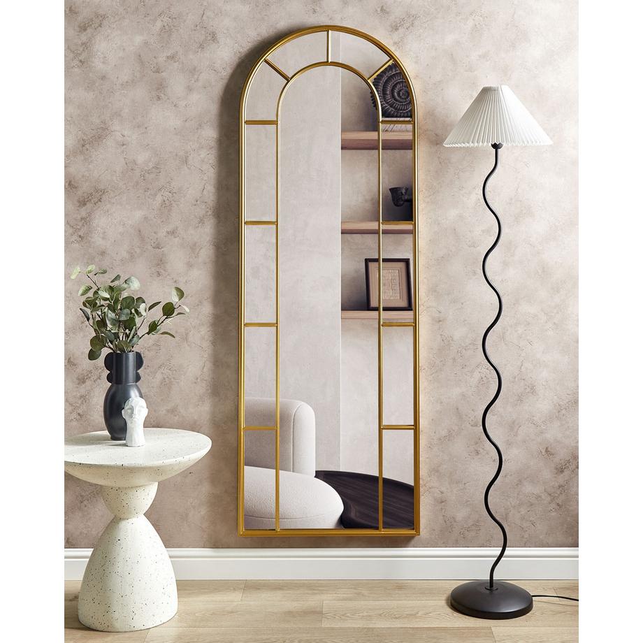 Beliani Wandspiegel aus Eisen  CROSSES  