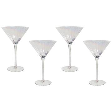 Martini Gläser aus Glas Retro MORGANITE