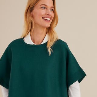 La Redoute Collections  Poncho col rond en maille milano 