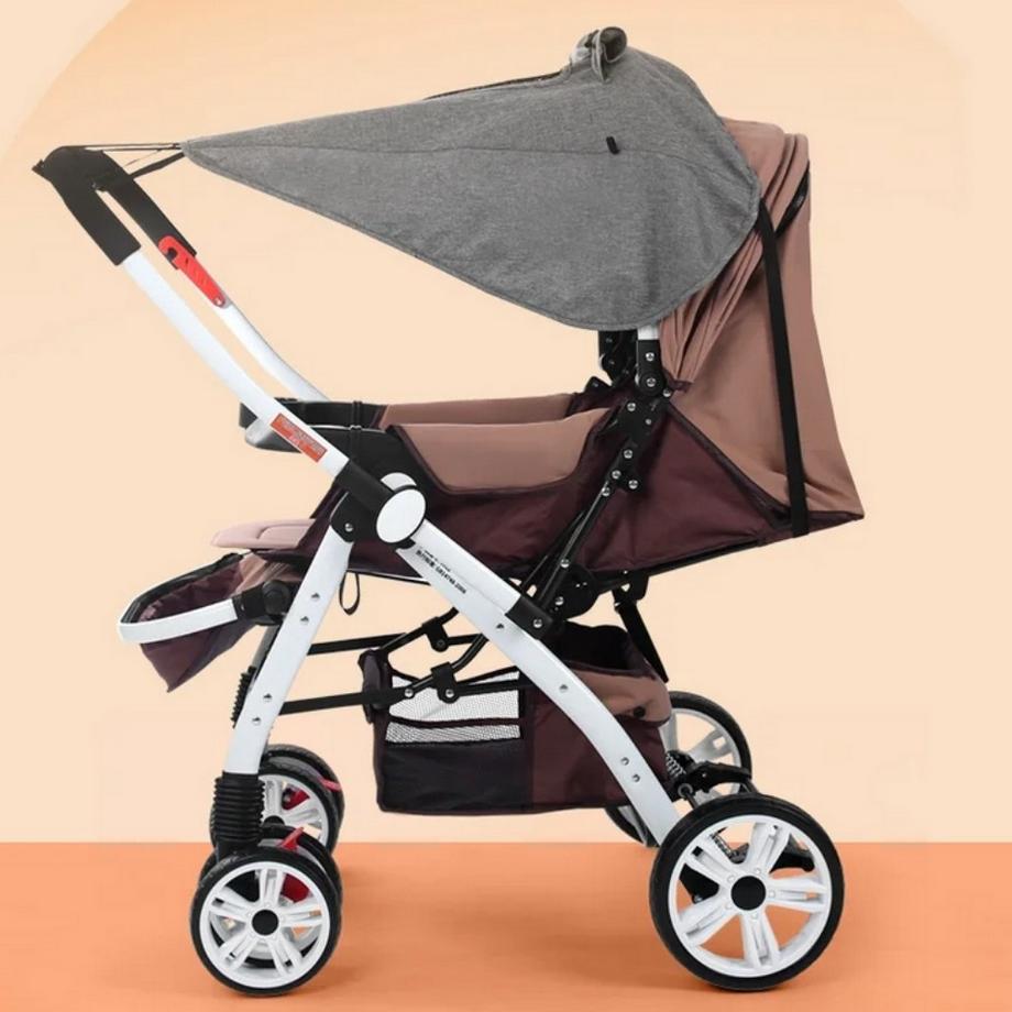 KAMA  Kinderwagen Sonnensegel mit Fenster 
