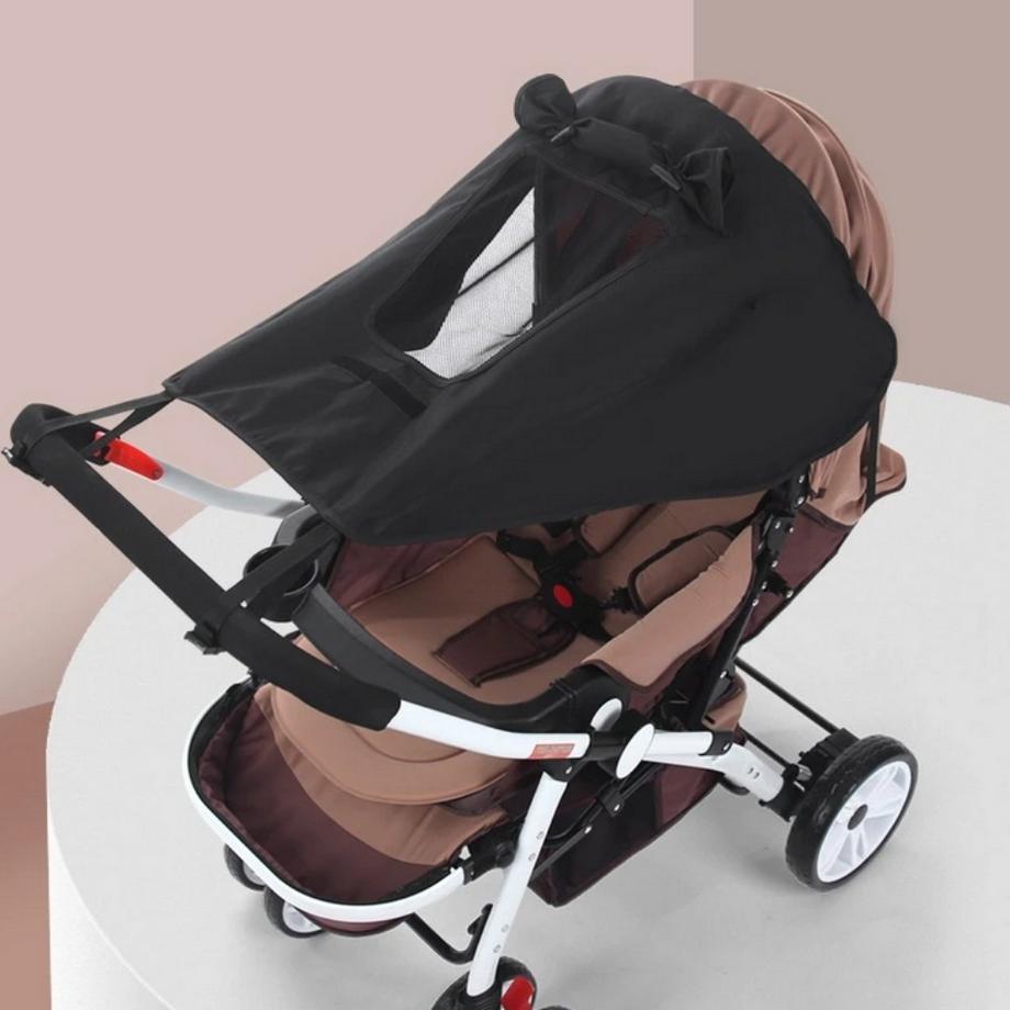 KAMA  Kinderwagen Sonnensegel mit Fenster 