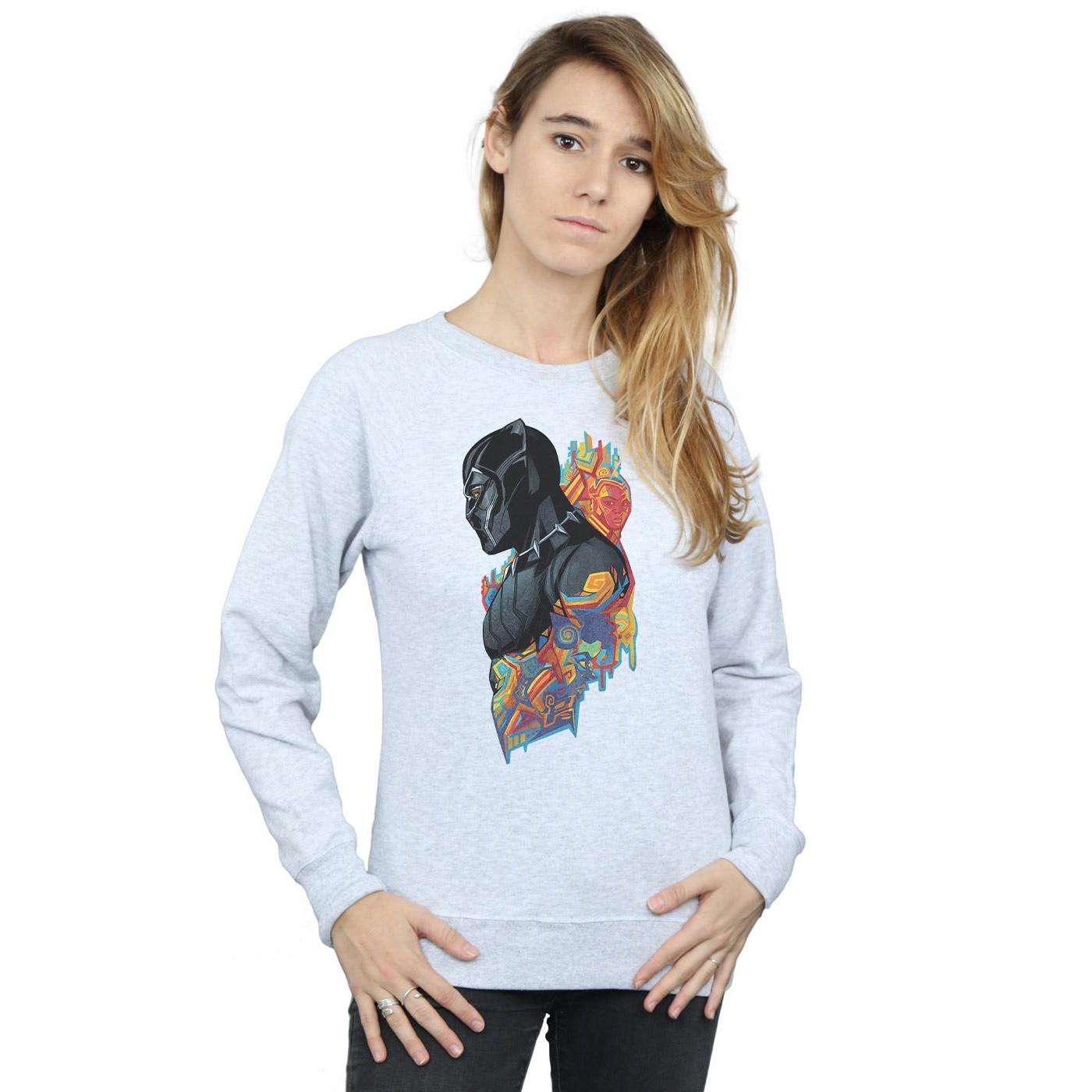 MARVEL  Sweatshirt profilé Panthère noire 