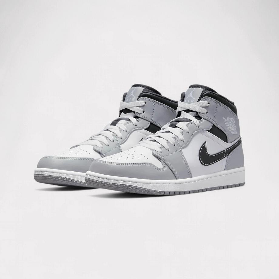 JORDAN 1 Mid Light Smoke Grey Anthracite Baskets  
