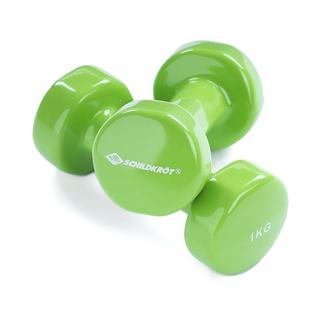 SCHILDKRÖT  Kurzhantel-Set Vinyl 1.0 kg 
