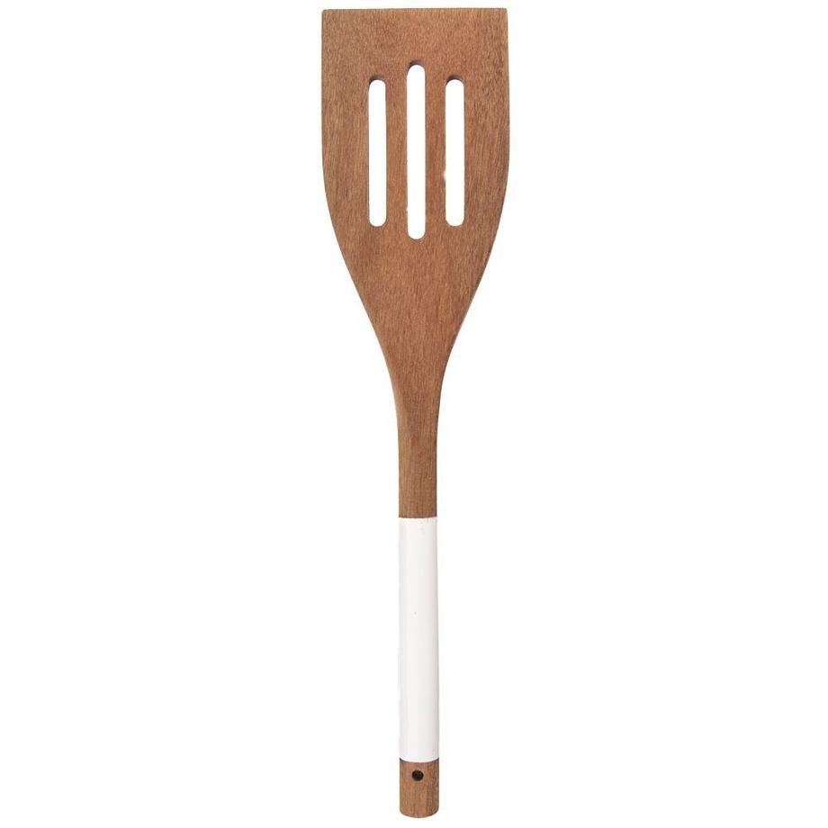 Orion  Cuillère traditionnelle en bois d'acacia pour cuisiner et servir 