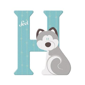 Buchstaben Tiere H - Husky