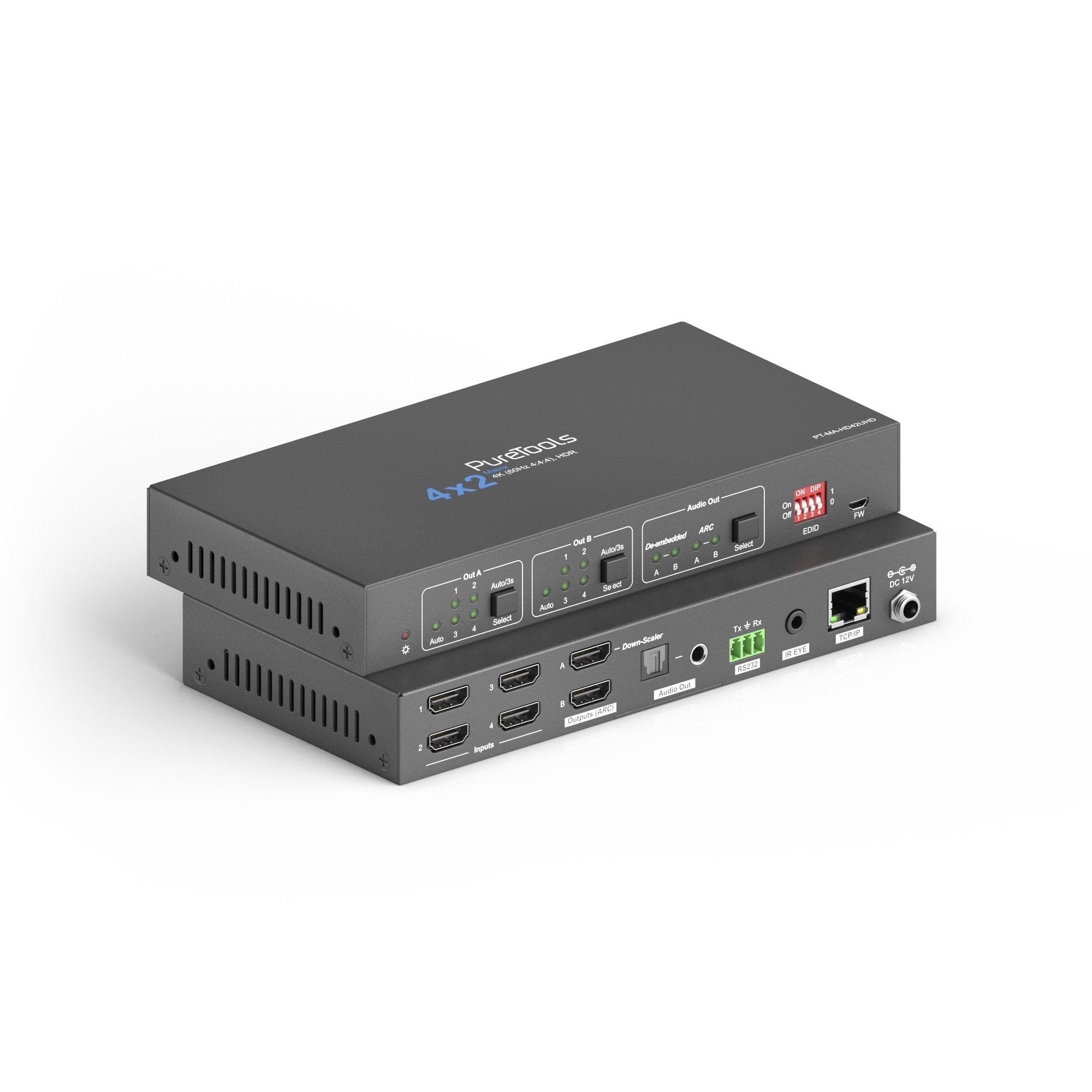 PureTools  PureTools PT-MA-HD42UHD Video-Switch HDMI 