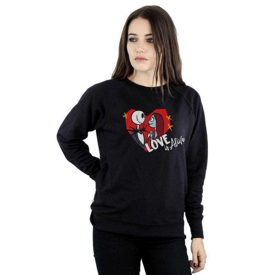 Disney The Nightmare Before Christmas Is Alive Sweatshirt  