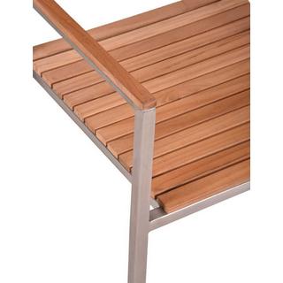 mutoni pleasure Garten Essgruppe Dallas II Teak (5-tlg)  