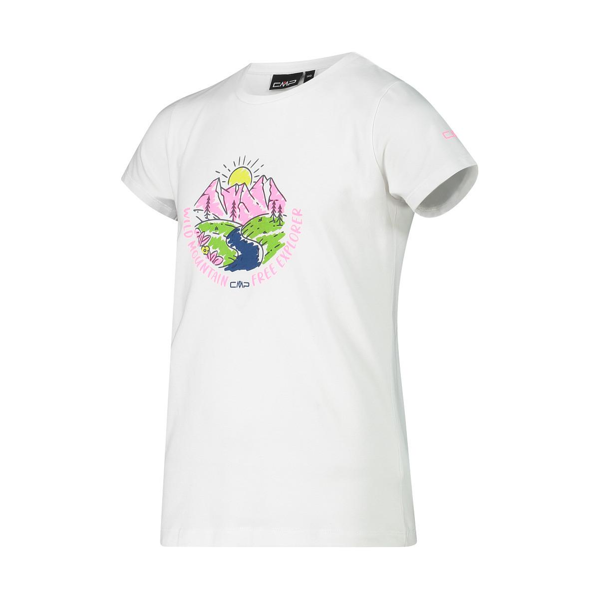 CMP  t-shirt da bambina in cotone 