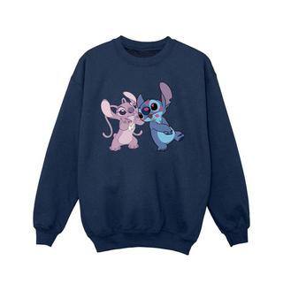 Disney  Lilo & Stitch Kisses Sweatshirt 