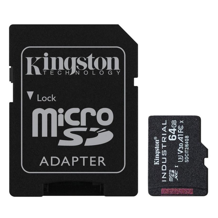 microSDXC Industrial (microSDHC, 64 GB, U3)