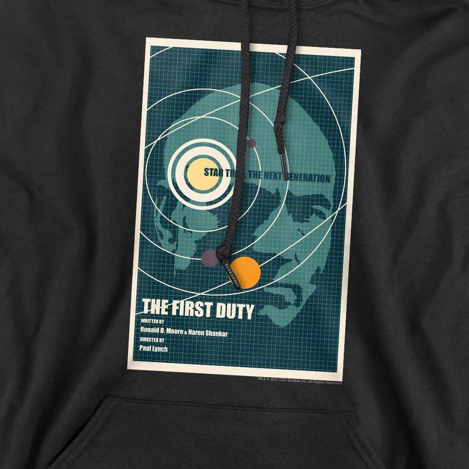 Star Trek The Next Generation Stagione 5 Episodio 19 Felpa con Cappuccio  