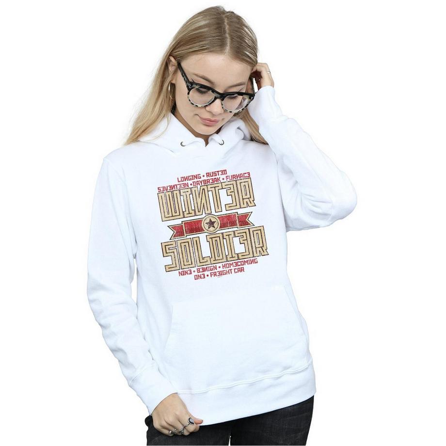 MARVEL Winter Soldier Kapuzenpullover  