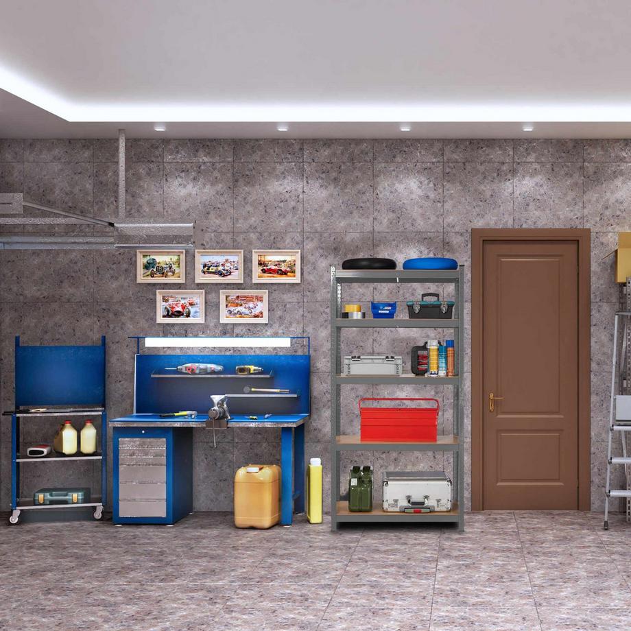 Northio  Étagère de rangement à 5 étagères 