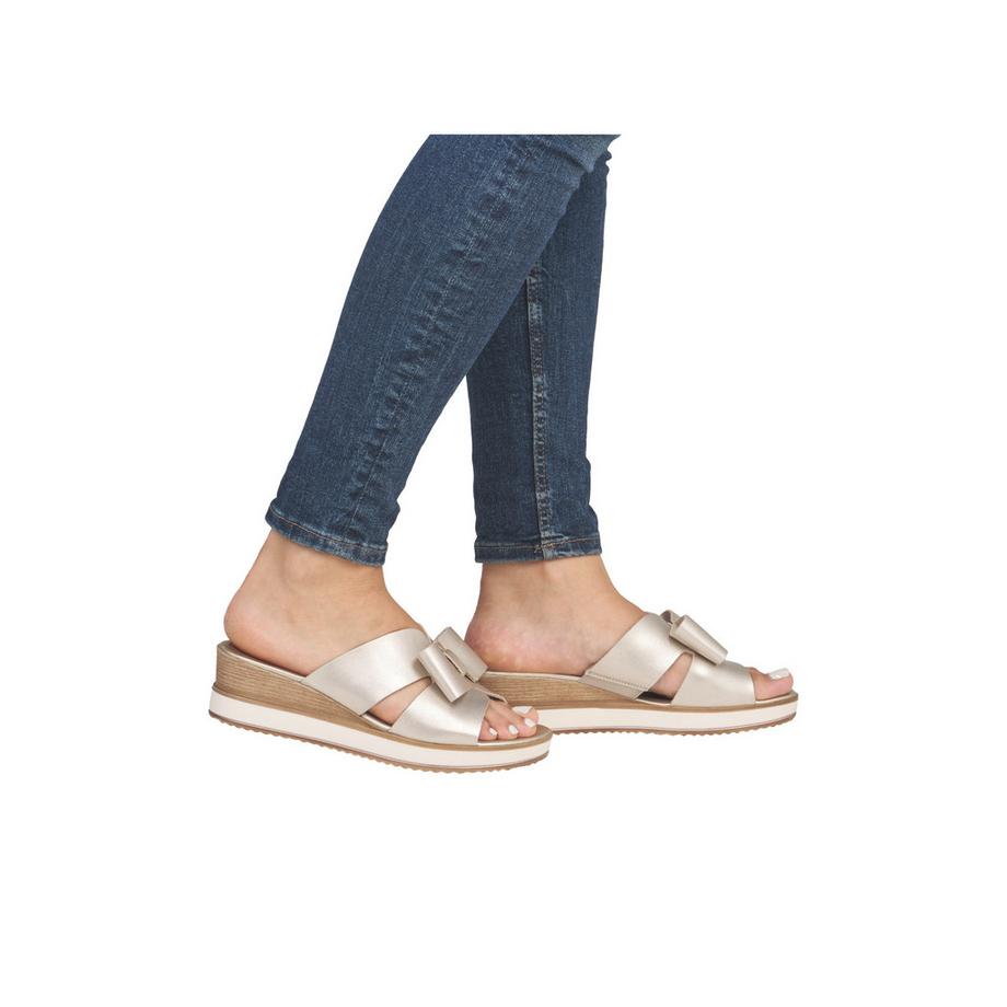 Remonte Keilabsatz Sandalen mit Schleifendetail  