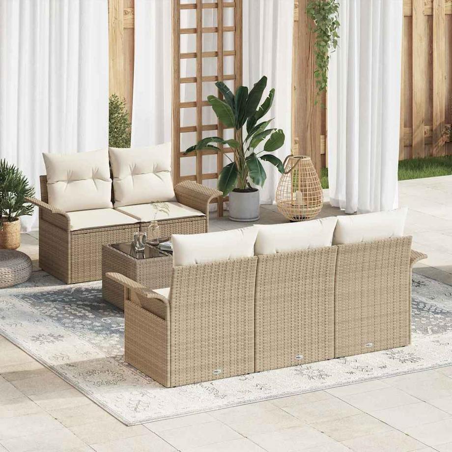 VidaXL Outdoor-sofa poly-rattan  