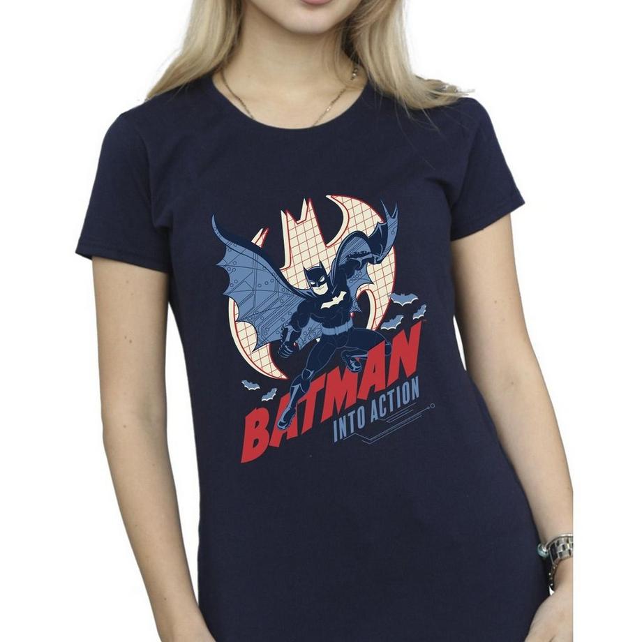 DC COMICS Into Action Batman T-Shirt  
