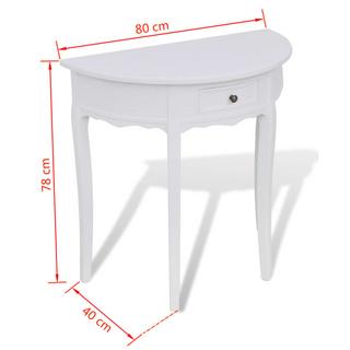 VidaXL Table console bois  