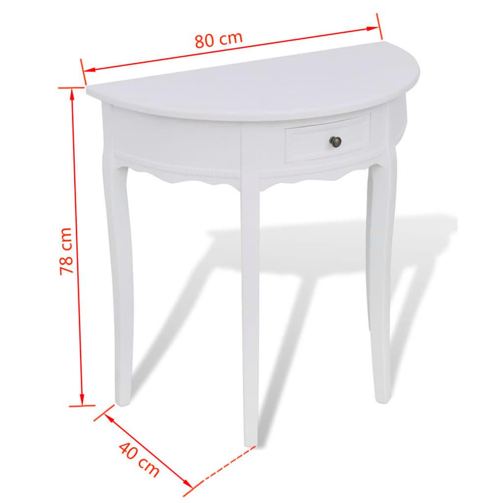 VidaXL Table console bois  