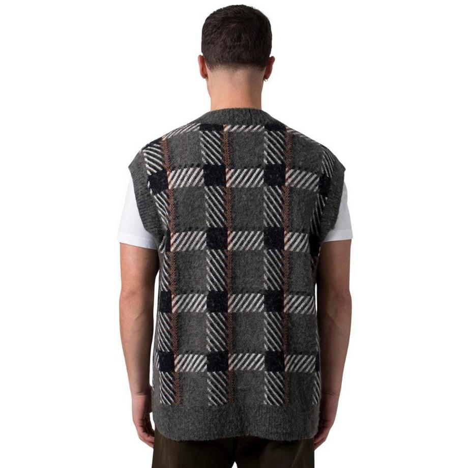 FRED PERRY  Gilet Motiftyle Tartan 