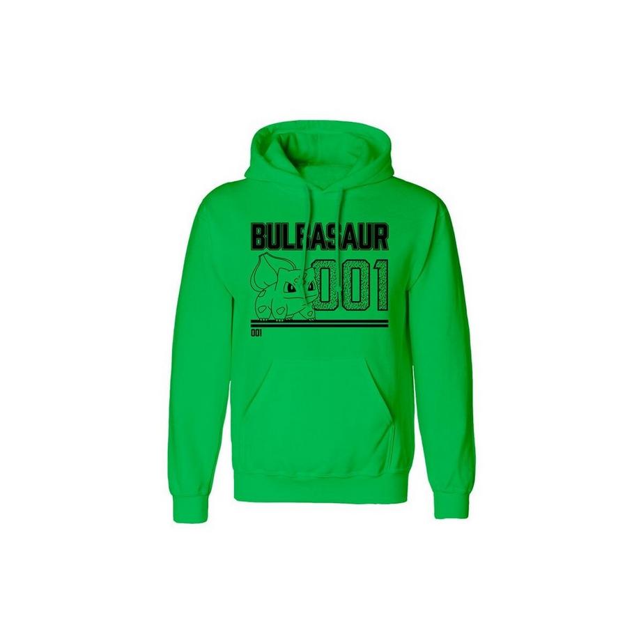 Pokemon Kapuzenpullover Bisasam Line Art Grösse XL