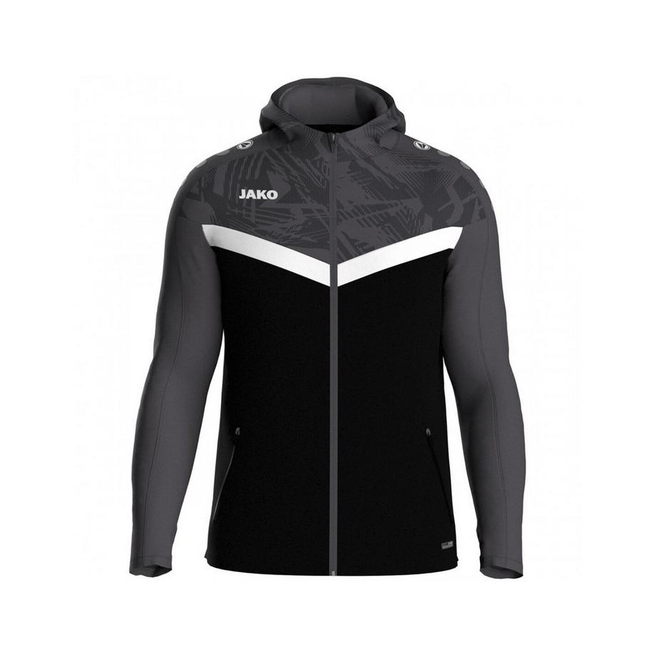 sweatjacke mit kapuze full zip damen iconic