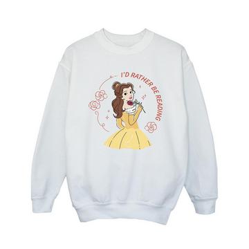 Beauty And The Beast I'd Rather Be Reading Sweatshirt